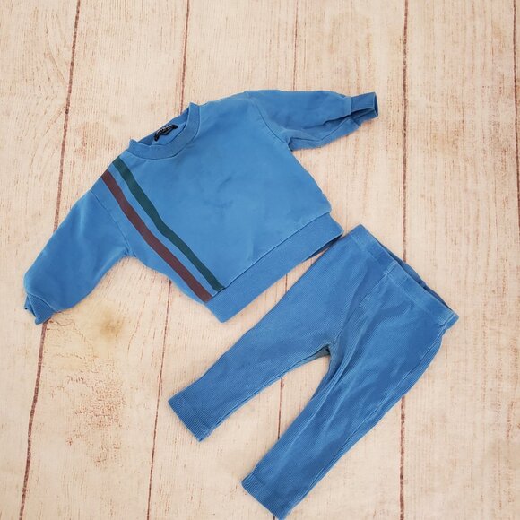 Jay Bee ribbed baby lounge set sz 6m - Picture 1 of 4